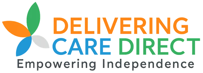 Delivering Care Direct logo with the tagline Empowering Independence